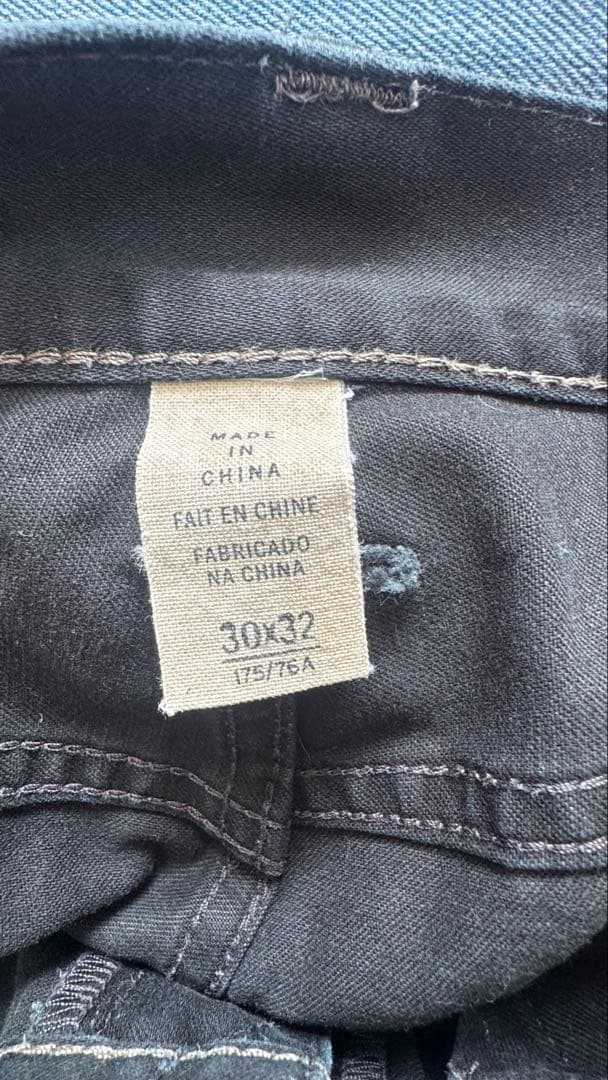 RRL ブラック スリムフィット デニムパンツ 30x32