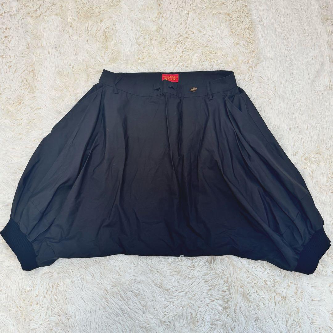 ヴィヴィアンウェストウッド　バルーンパンツ　サルエルハーフパンツ 黒