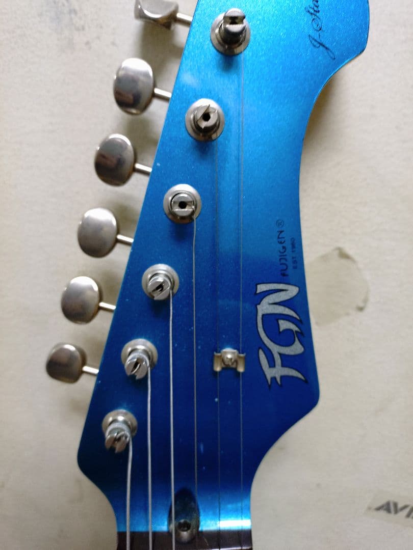 FGN エレキギター 青