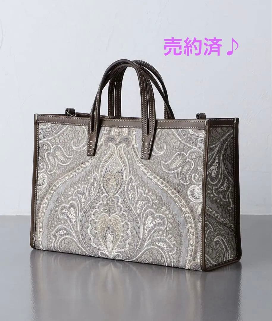 ＊＜A VACATION＞BREAD M＊トートバッグ＊グレー