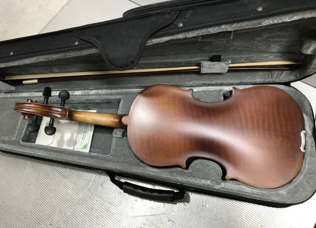 バイオリン本体 ブラウン ハードケース付き