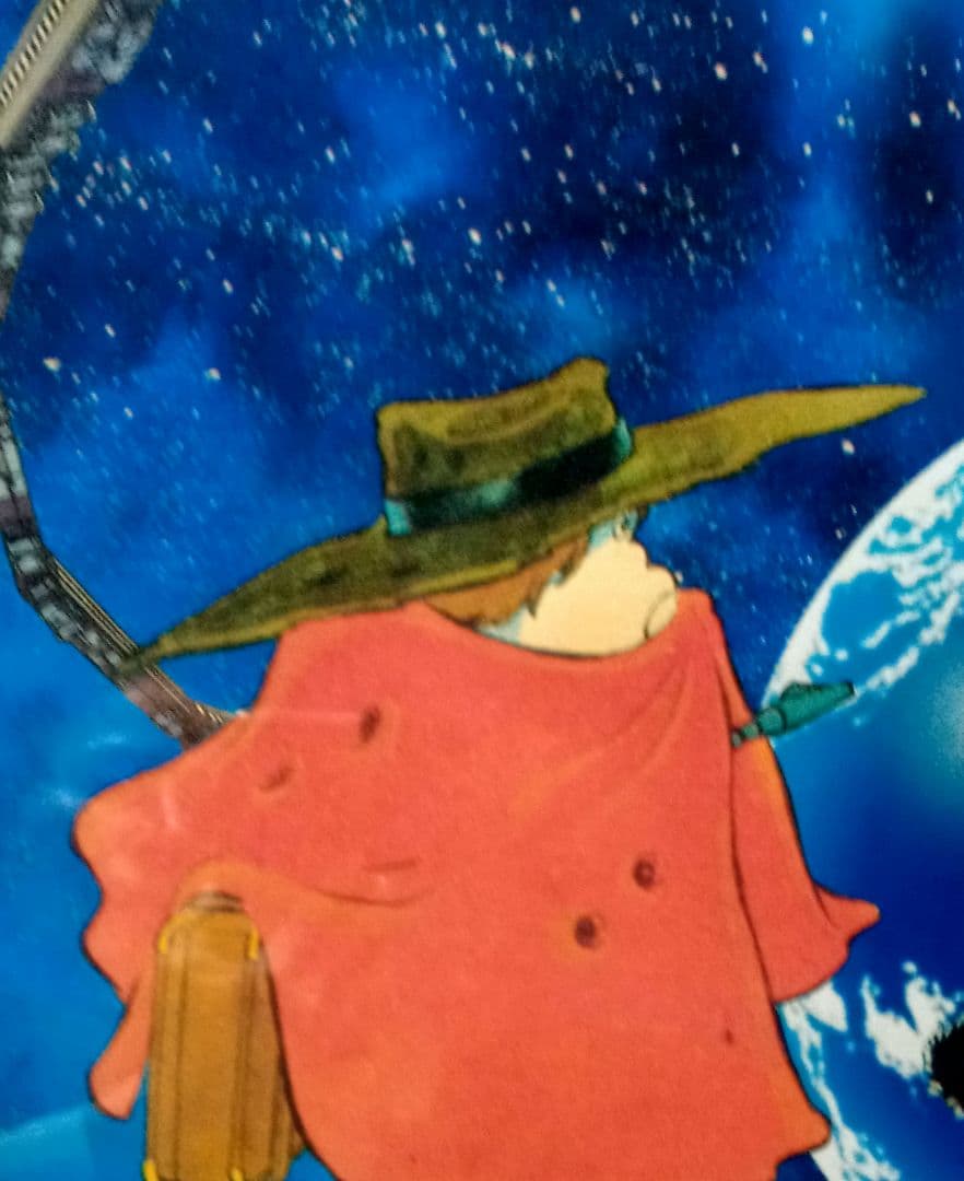 松本零士　銀河鉄道999 メーテル／星野哲郎　シルクスクリーン版画