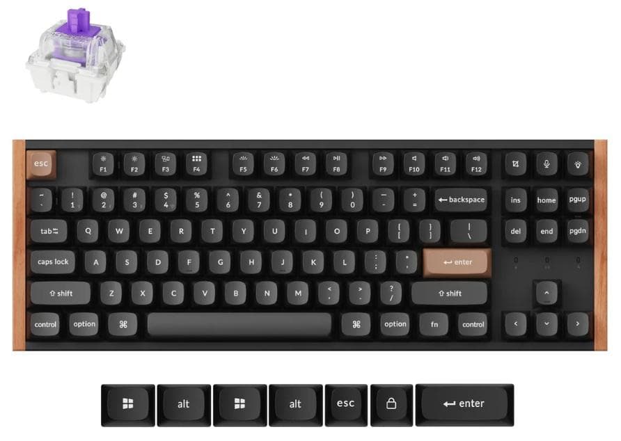 【新品未使用】Keychron K8 HE（US配列）ブラック