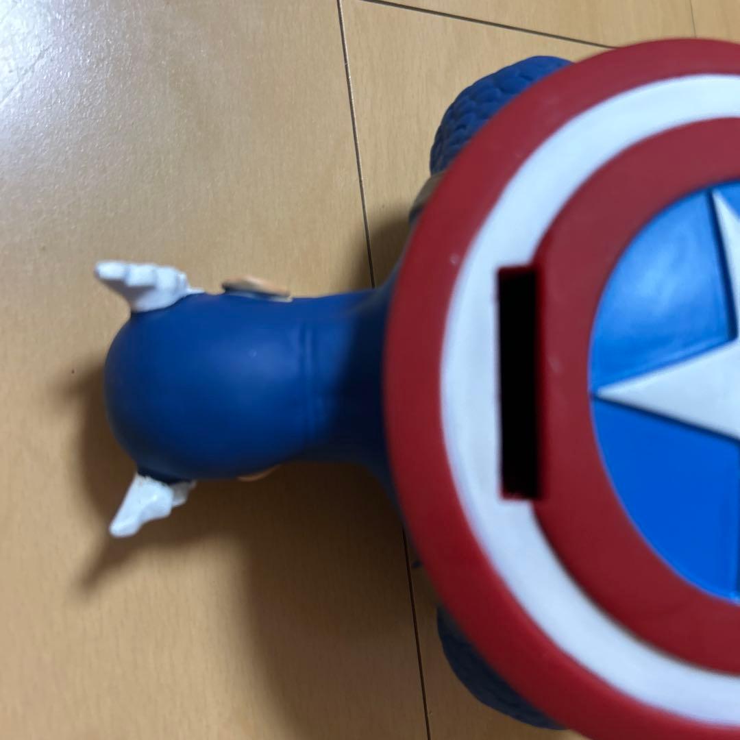 【即購入ok!!】MARVEL キャプテンアメリカ フィギュア 貯金箱