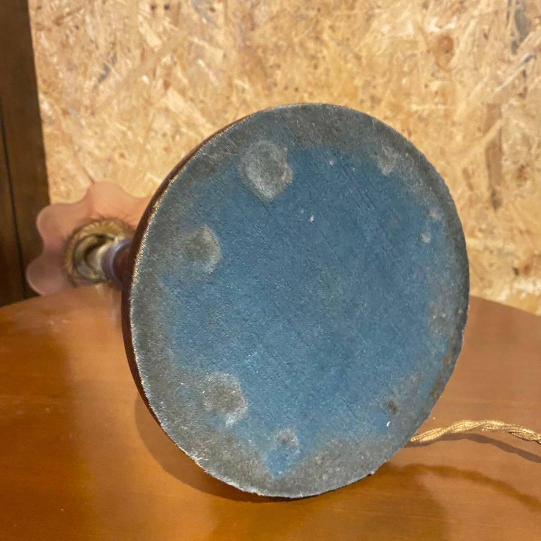 ヴィンテージ テーブルランプ　シェードランプ　照明　ライト　アンティーク