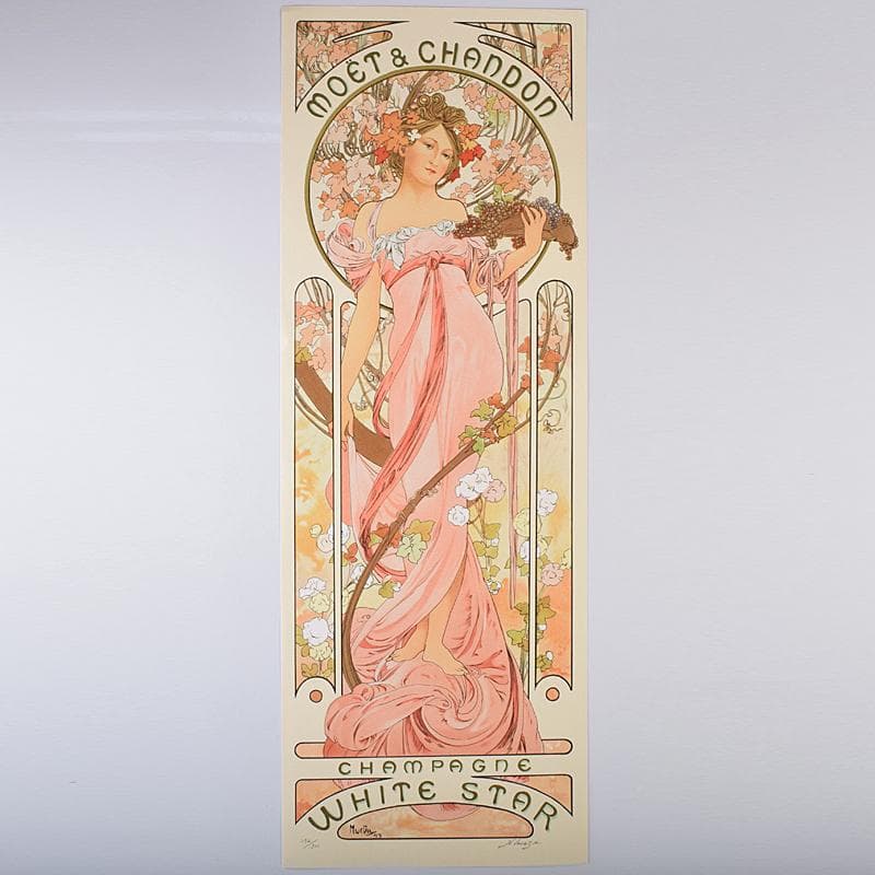 アルフォンス・ミュシャ　シャンパンホワイトスター　192/300　VR8697B