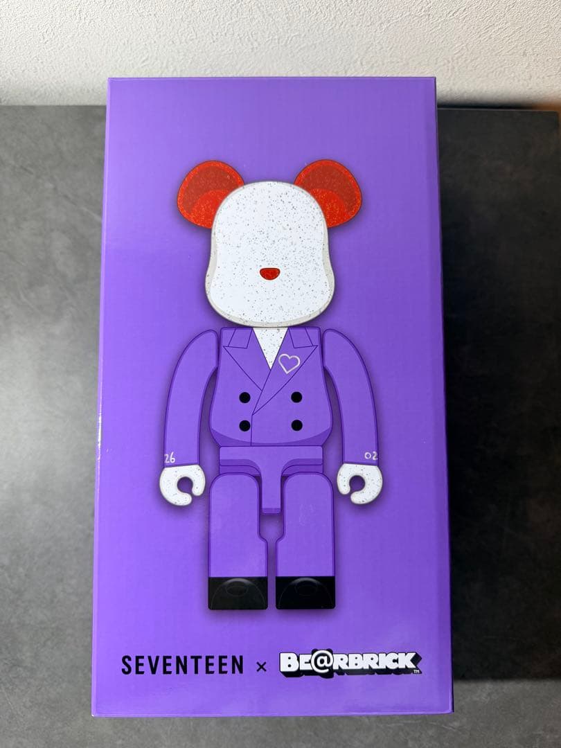 新品 SEVENTEEN BE@RBRICK ベアブリック エスクプス 400%