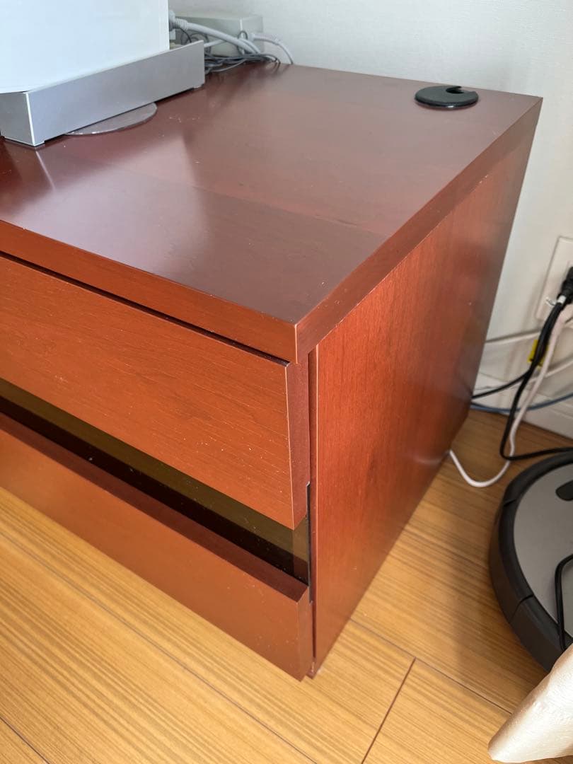 高橋工芸　ダークブラウン　アメリカンチェリー製　テレビ台