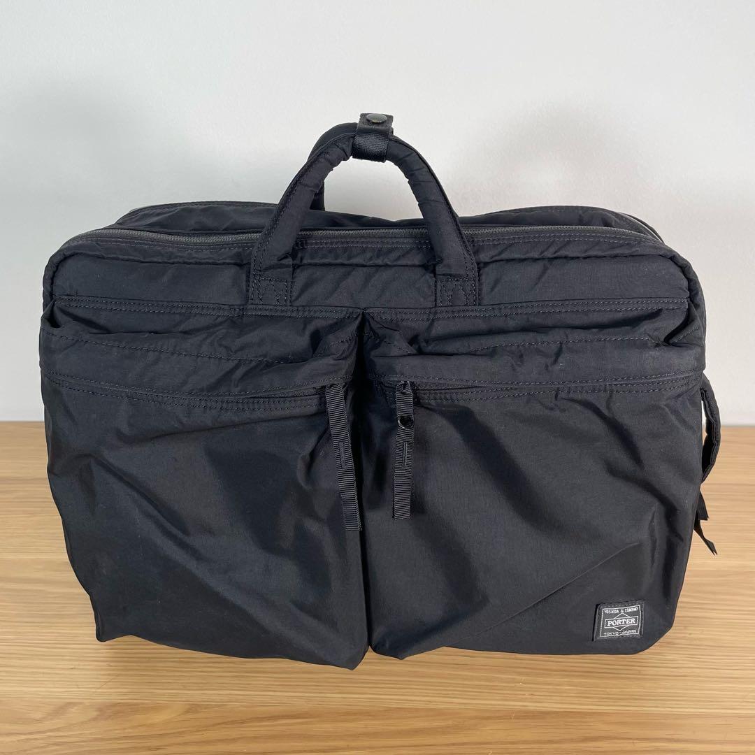 ポーター　ビジネスバッグ　ブリーフケース　3way ブラック