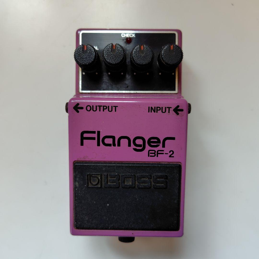BOSS BF-2 Flanger フランジャー エフェクター 電池付き