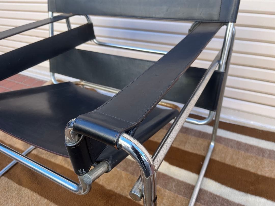 希少 イタリア Gavina ワシリーチェア マルセルブロイヤー 本革