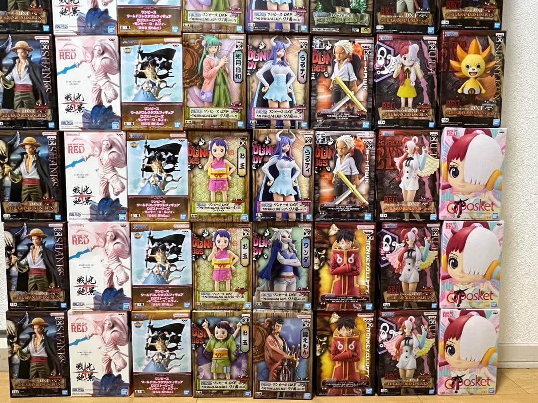 未開封 ワンピースフィギュア 56個 まとめ売り DXF ONE PIECE