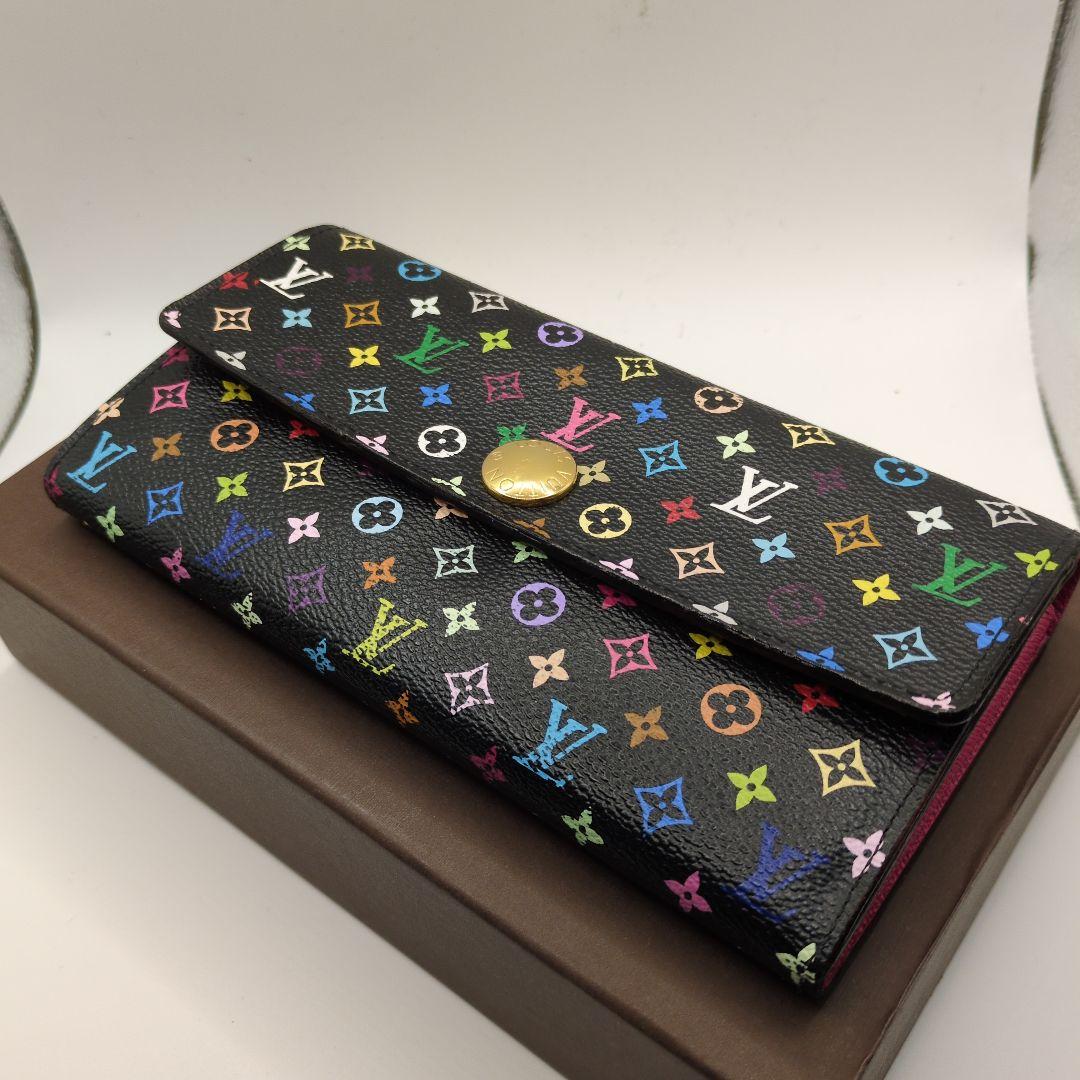 Louis Vuitton マルチカラー 二つ折り財布