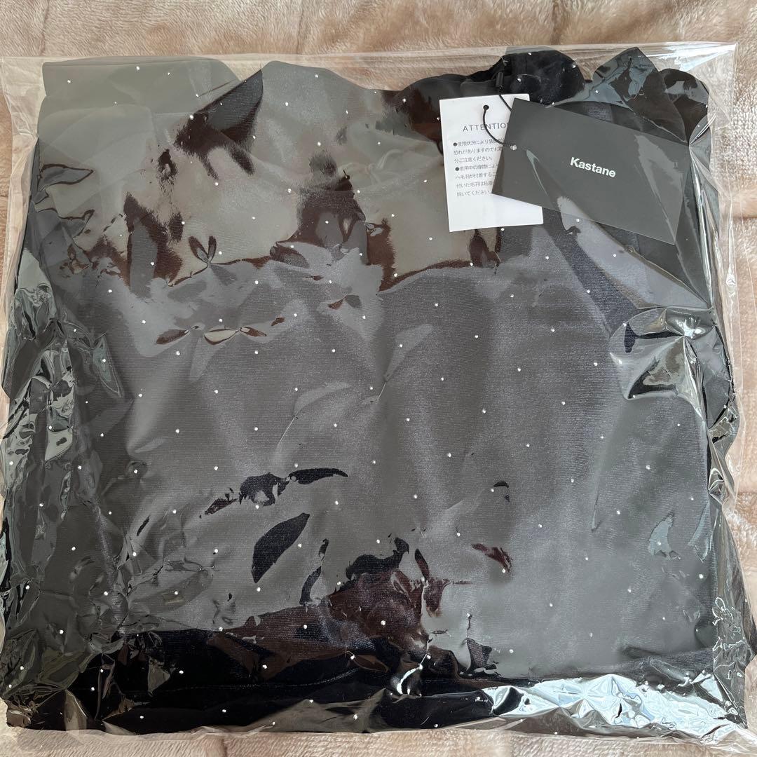 Kastane　ベロアスタッズワンピース　オケージョンドレス