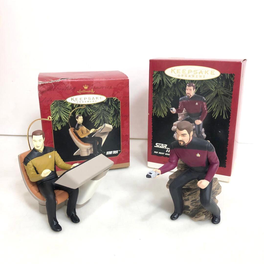 Hallmark スタートレック　1996-97 記念品オーナメント2点セット