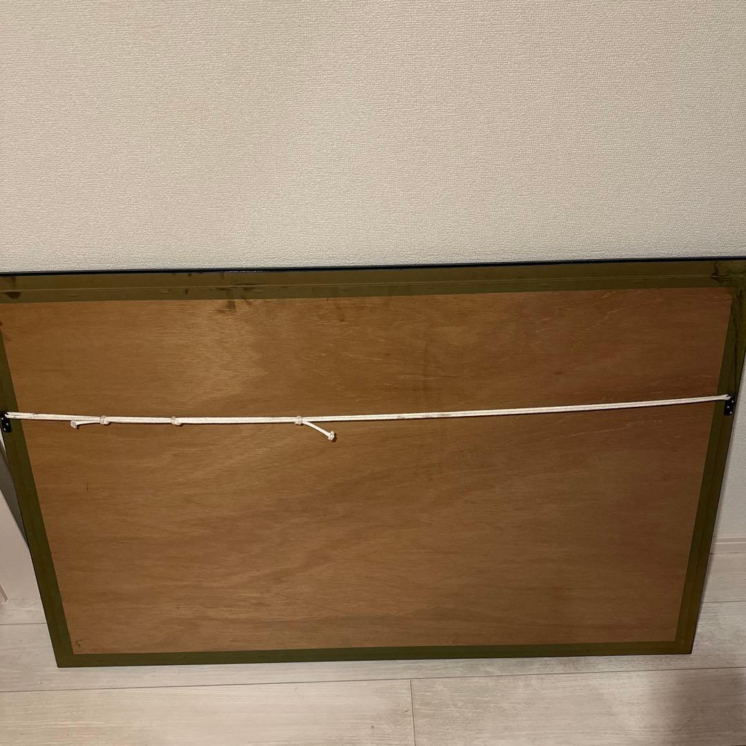 シム・シメール　絵画　『ライジングムーンセッティングサン』　シルクスクリーン