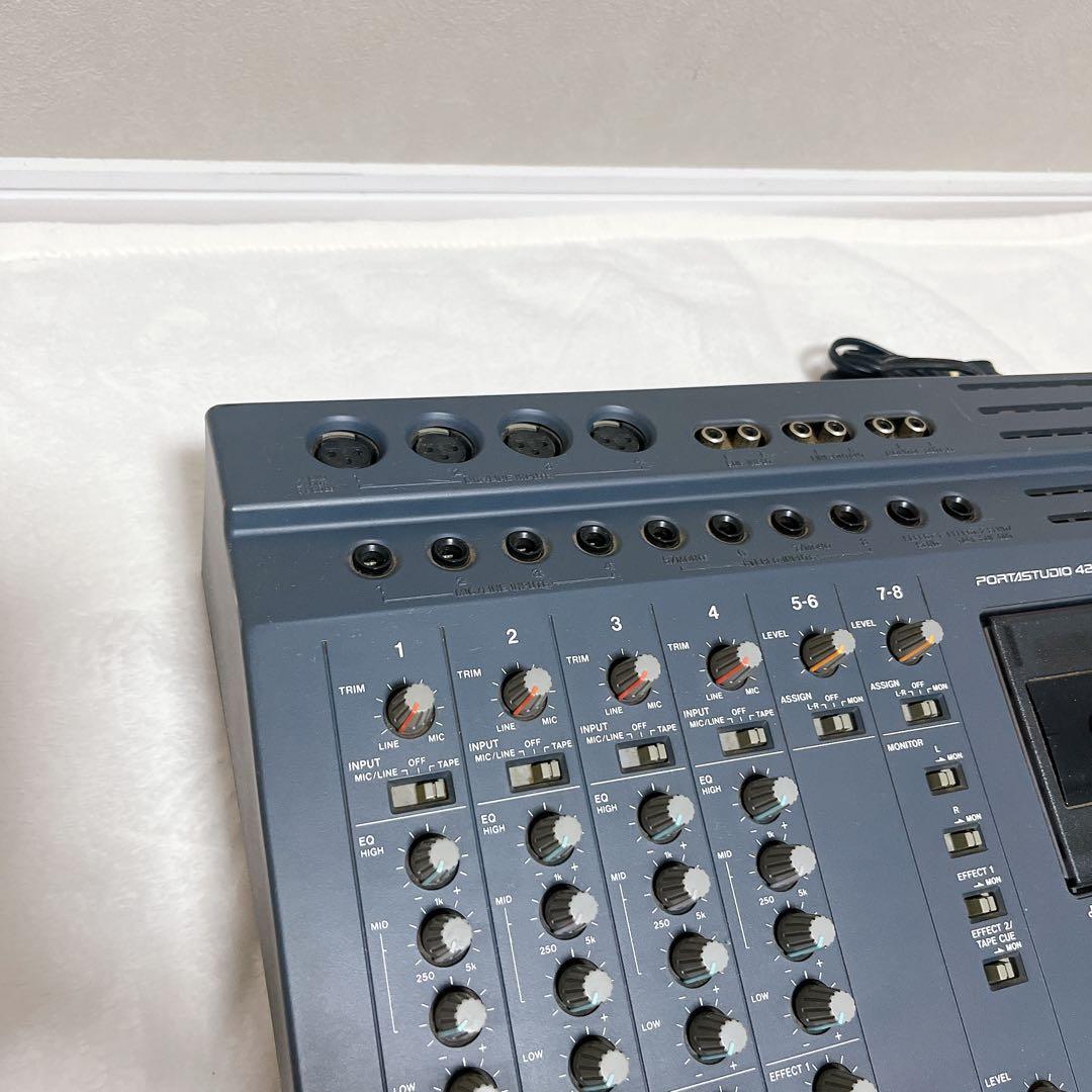 【通電のみ確認】 TASCAM PORTASTUDIO 424 mkII