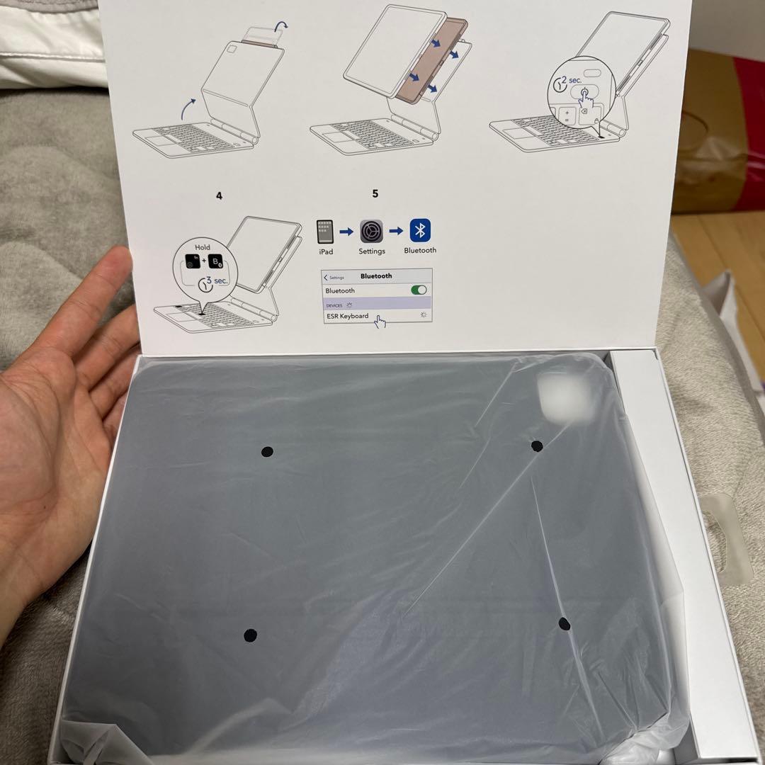 ESR iPad Pro 11インチ専用 Bluetoothキーボード付きケース