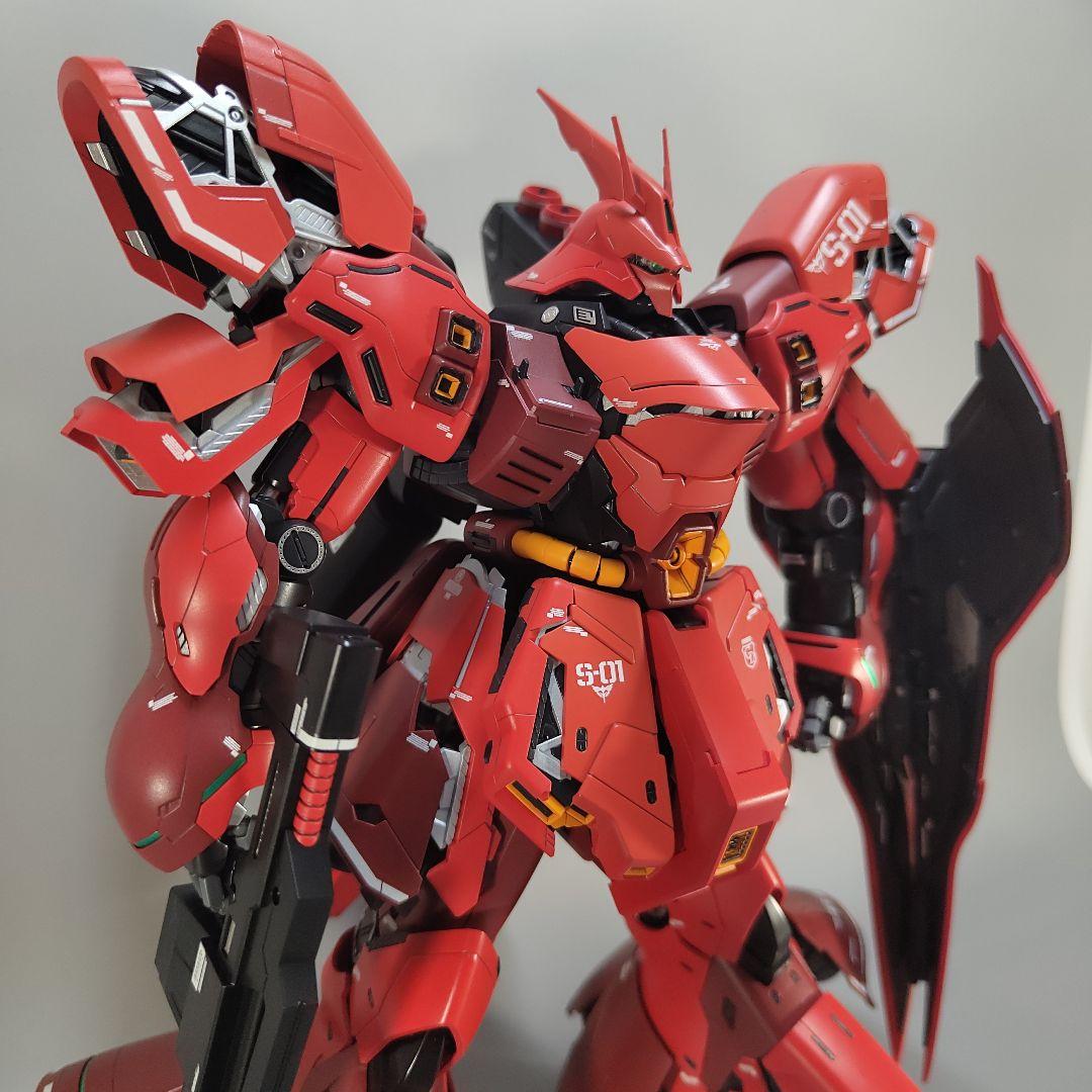 【全塗装完成品】MG 1/100 MSN-04 サザビーVer.ka