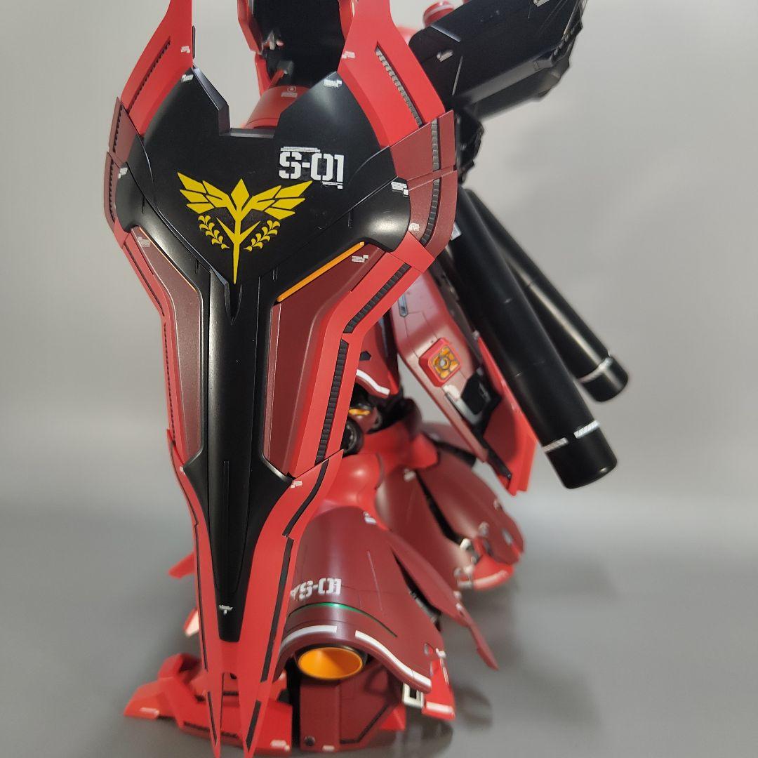 【全塗装完成品】MG 1/100 MSN-04 サザビーVer.ka