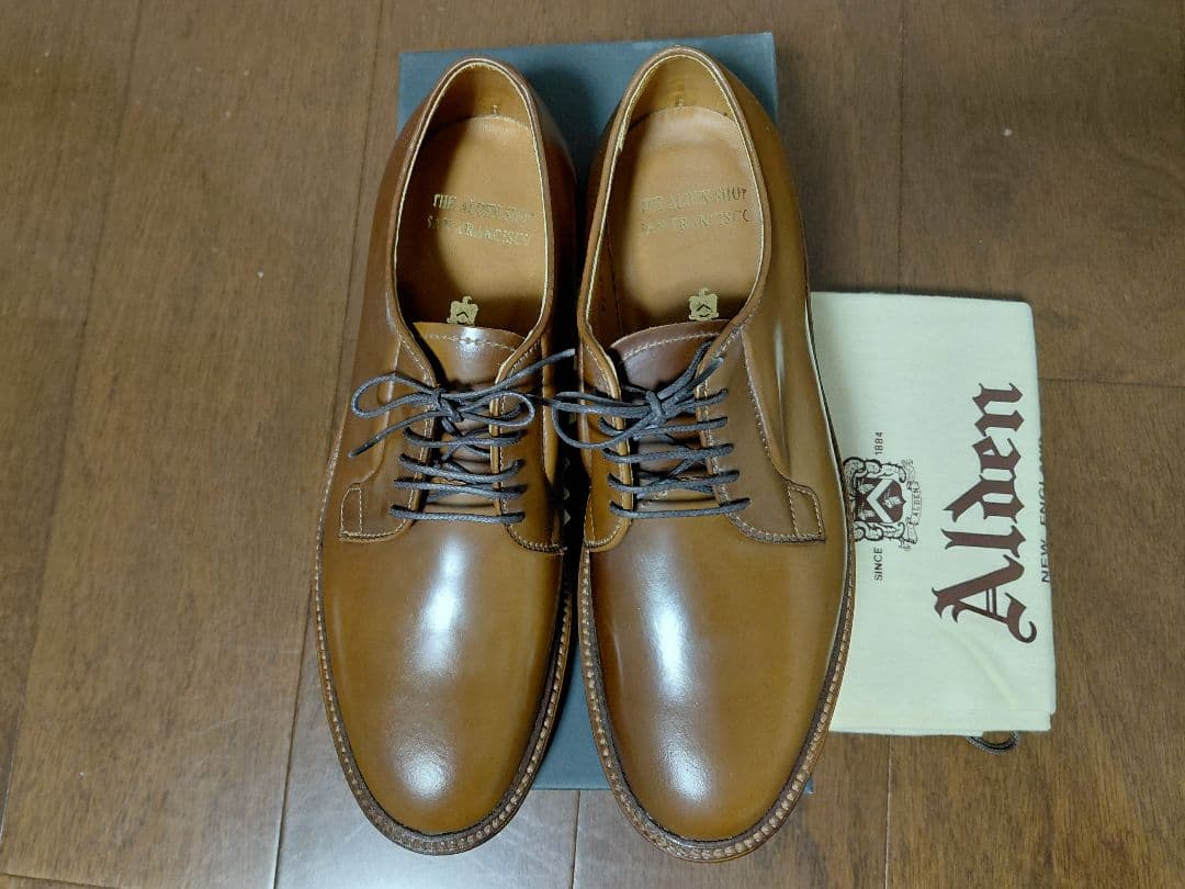 激レア　オールデン　ウイスキーコードバン　9905 US8D Alden