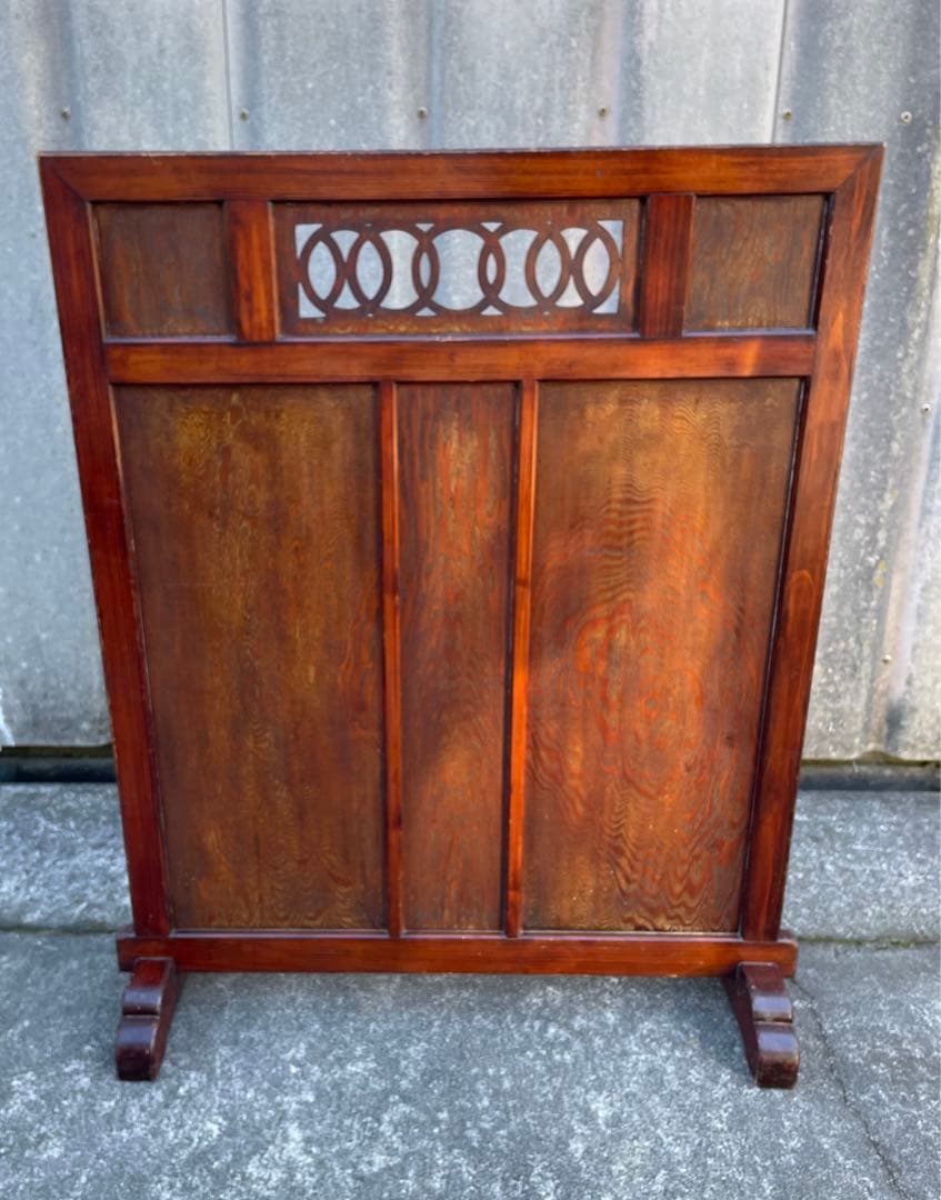 稀少/ビンテージ/古道具/当時物/無垢材/和風/衝立/パーテーション