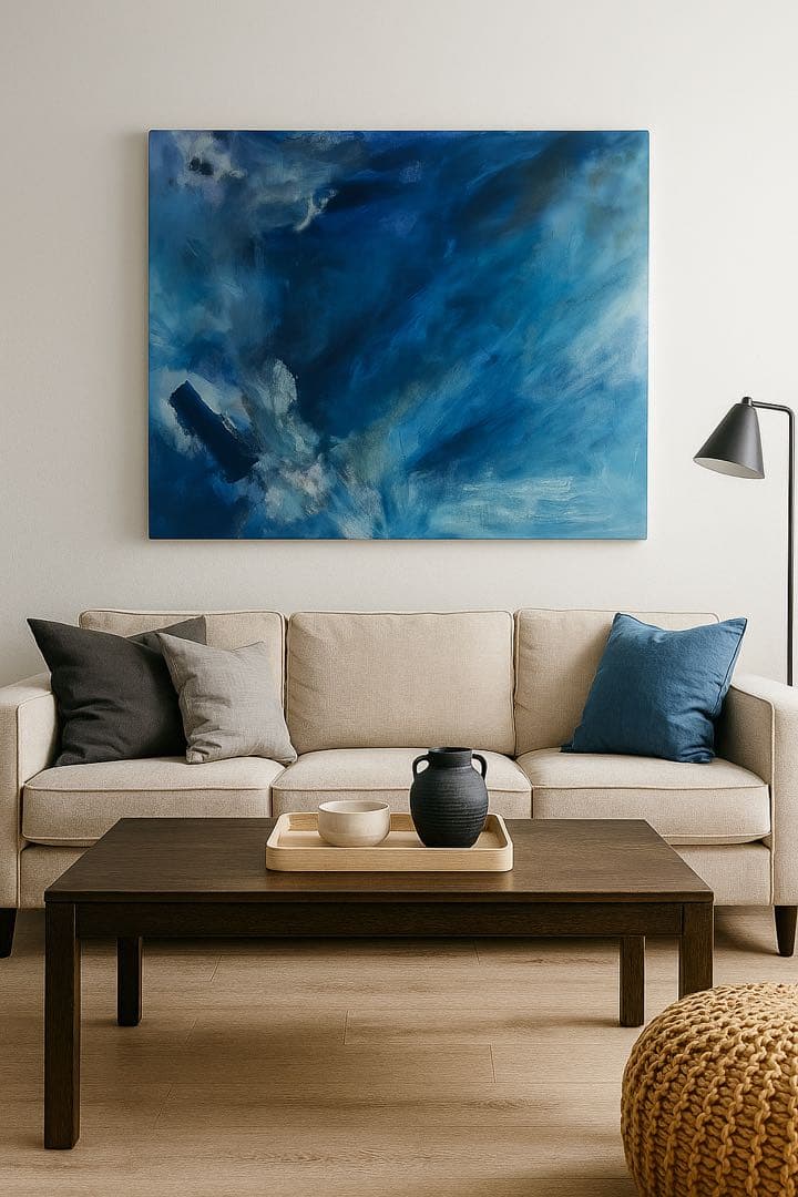 抽象画　原画　現代アート　絵画　インテリア