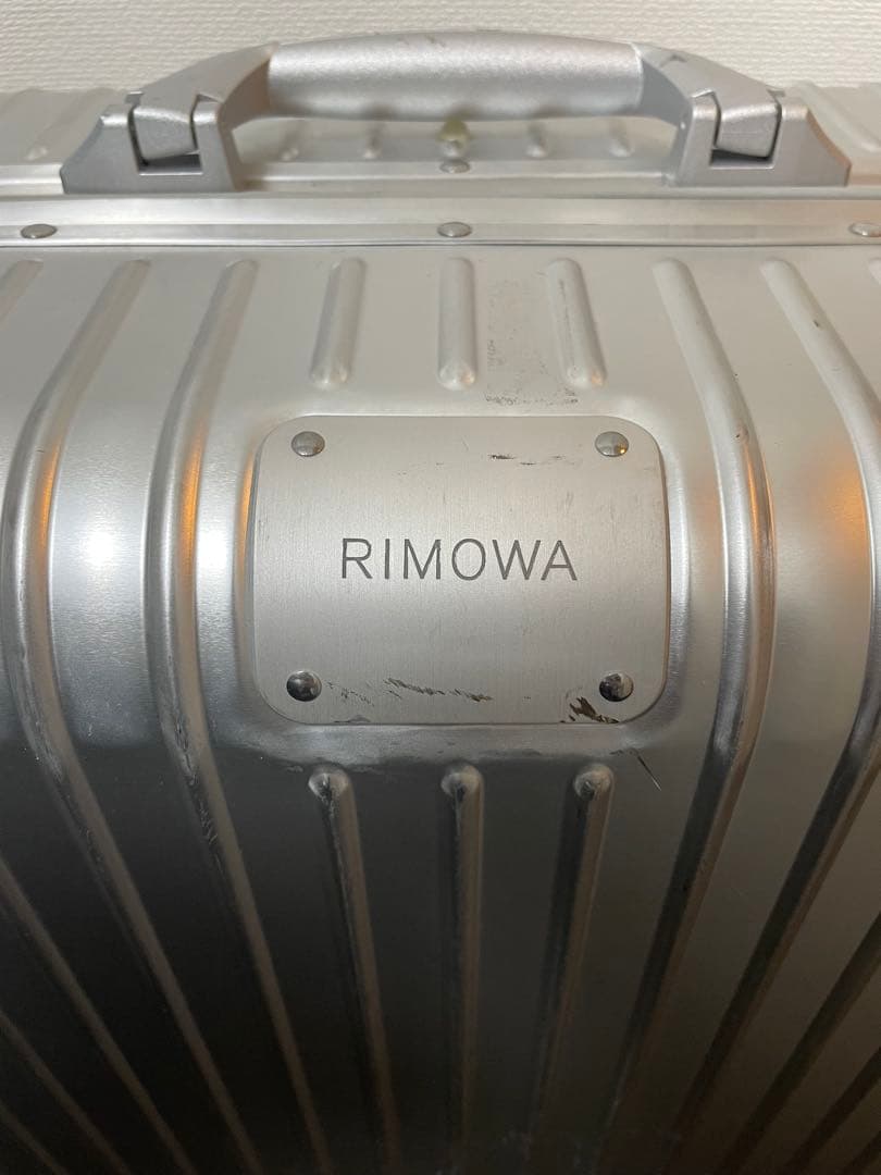 RIMOWA リモワ　スーツケース　オリジナルチェックイン　L 86L シルバー