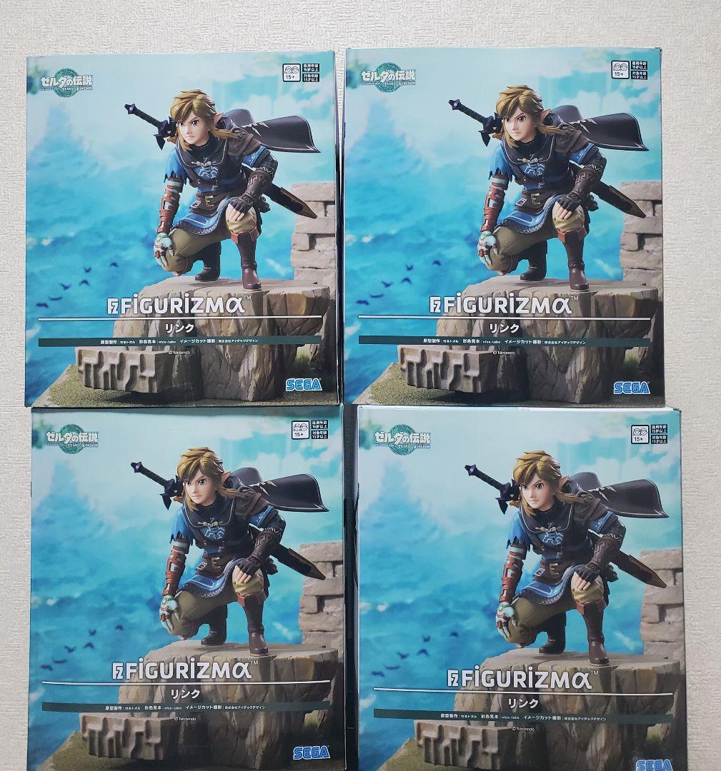 プライズフィギュア　ゼルダの伝説 　FIGURIZMα　リンク　4体セット