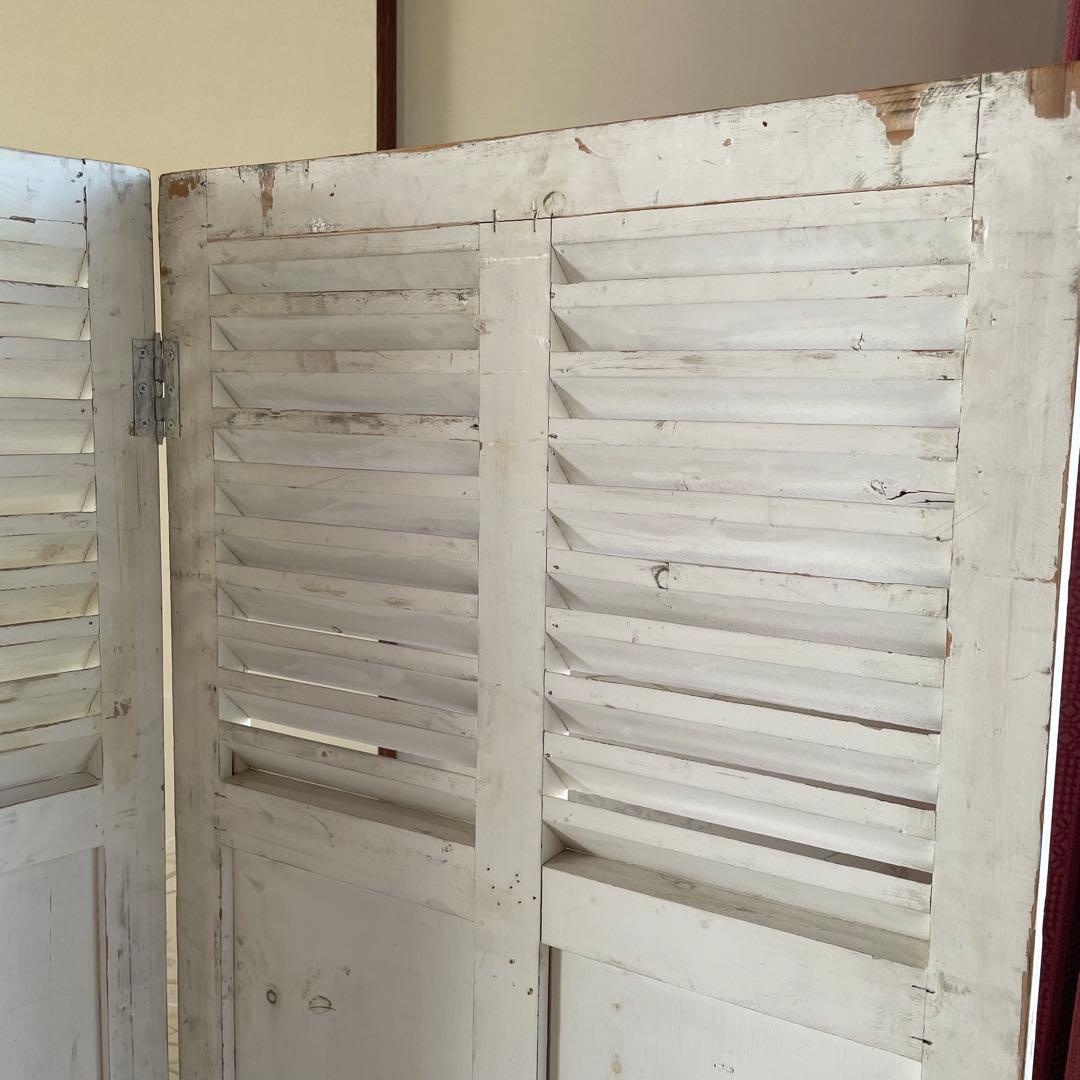 古道具　木製　パーテーション