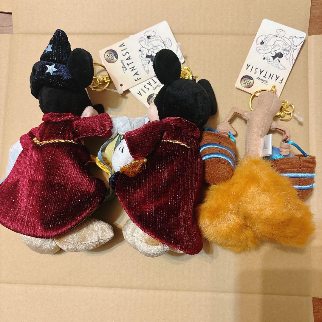 ディズニーストア　ミッキー　ファンタジア　85周年　3点