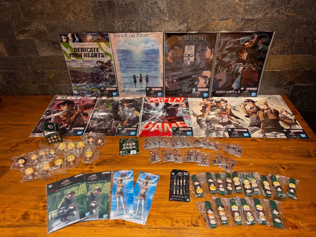 一番くじ 進撃の巨人 ～獣の巨人は俺が仕留める～　豪華set