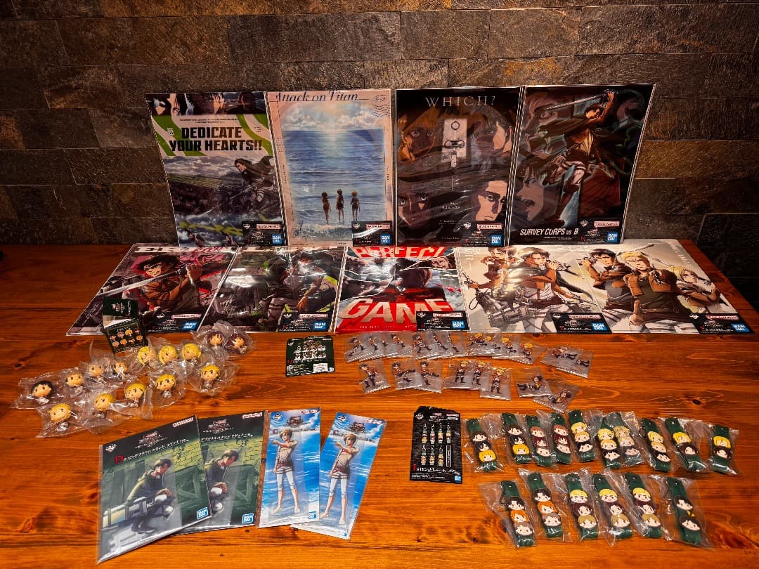 一番くじ 進撃の巨人 ～獣の巨人は俺が仕留める～　豪華set