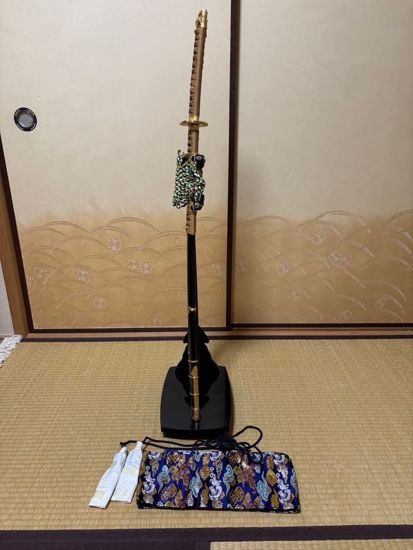 【値下げ】模造刀　正宗芝引鞘陣太刀拵　インペリアル・エンタープライズ社