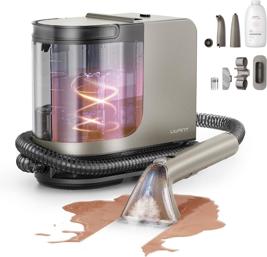 18000Pa❣️超強吸引力 スチームクリーナー 高温リンサークリーナー 加熱式