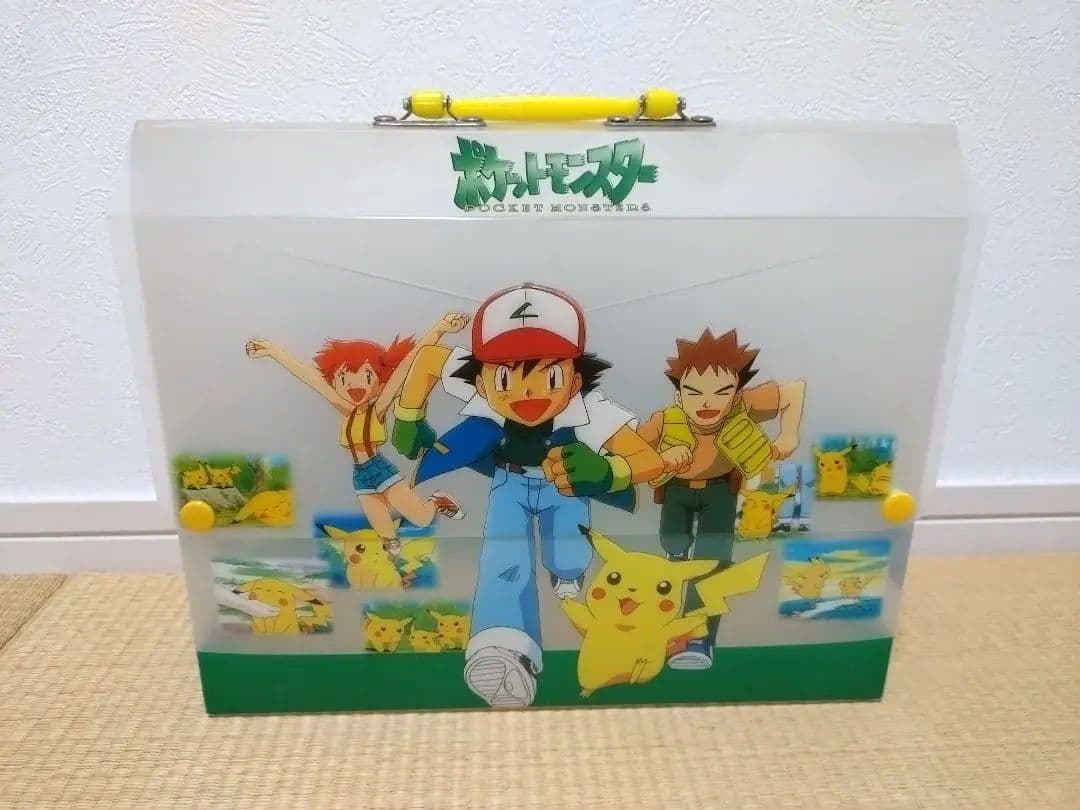 アニメ　ポケットモンスター　当選品　ビデオケース　プラバッグ