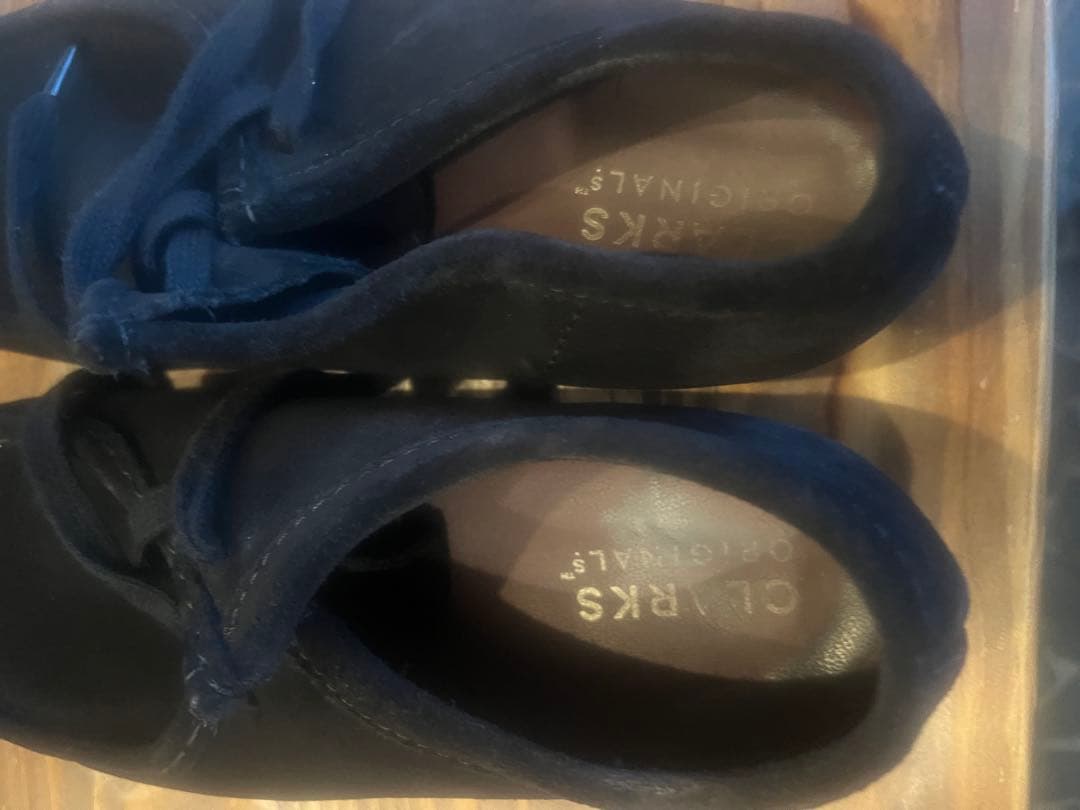 Clarks Originals Wallabee スエード　ブラック