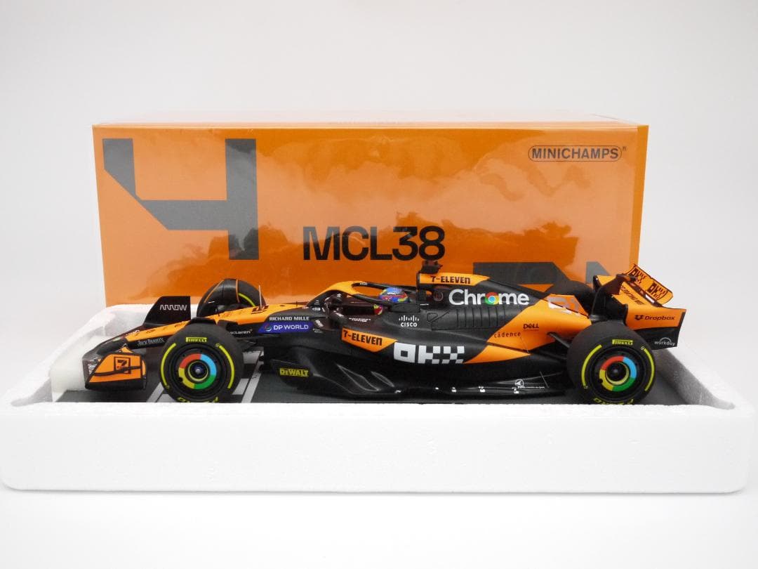 onecar1/18 マクラーレン MCL38 初優勝 O.ピアストリ