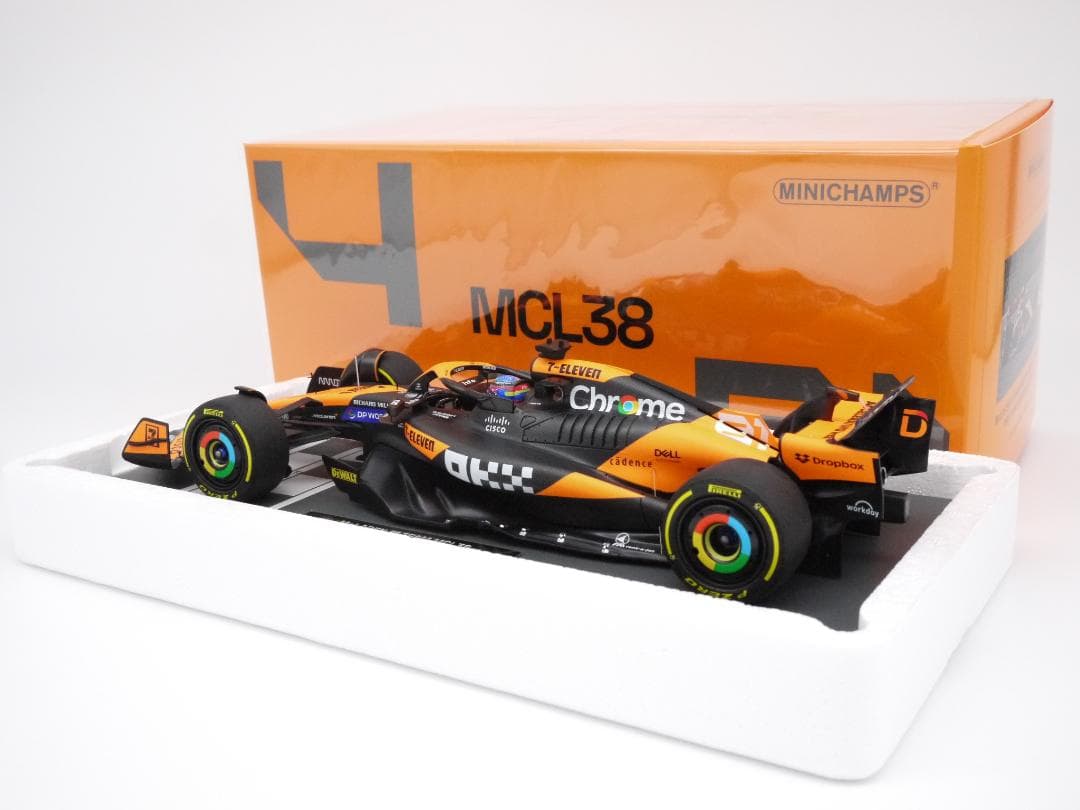 onecar1/18 マクラーレン MCL38 初優勝 O.ピアストリ
