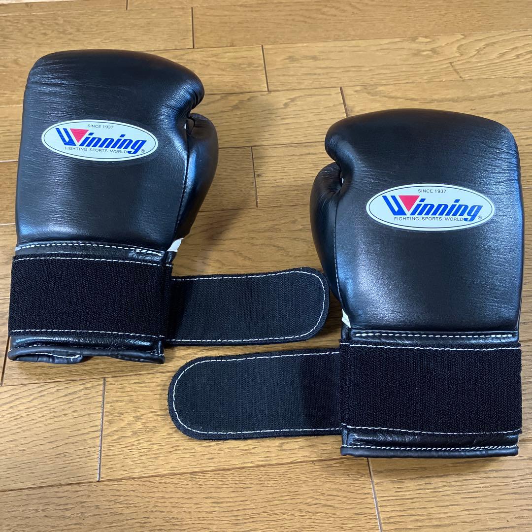 Winning ボクシンググローブ 8oz ブラック 未使用美品