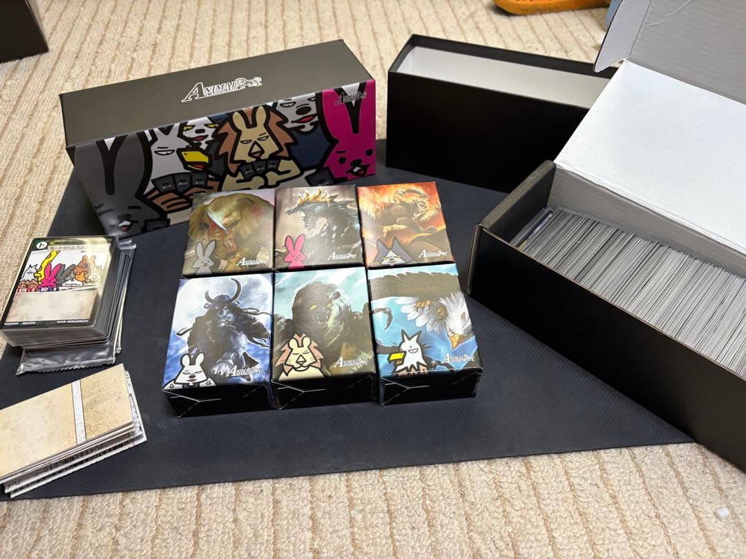 アニマルカードゲーム　開封済みクラファンセット
