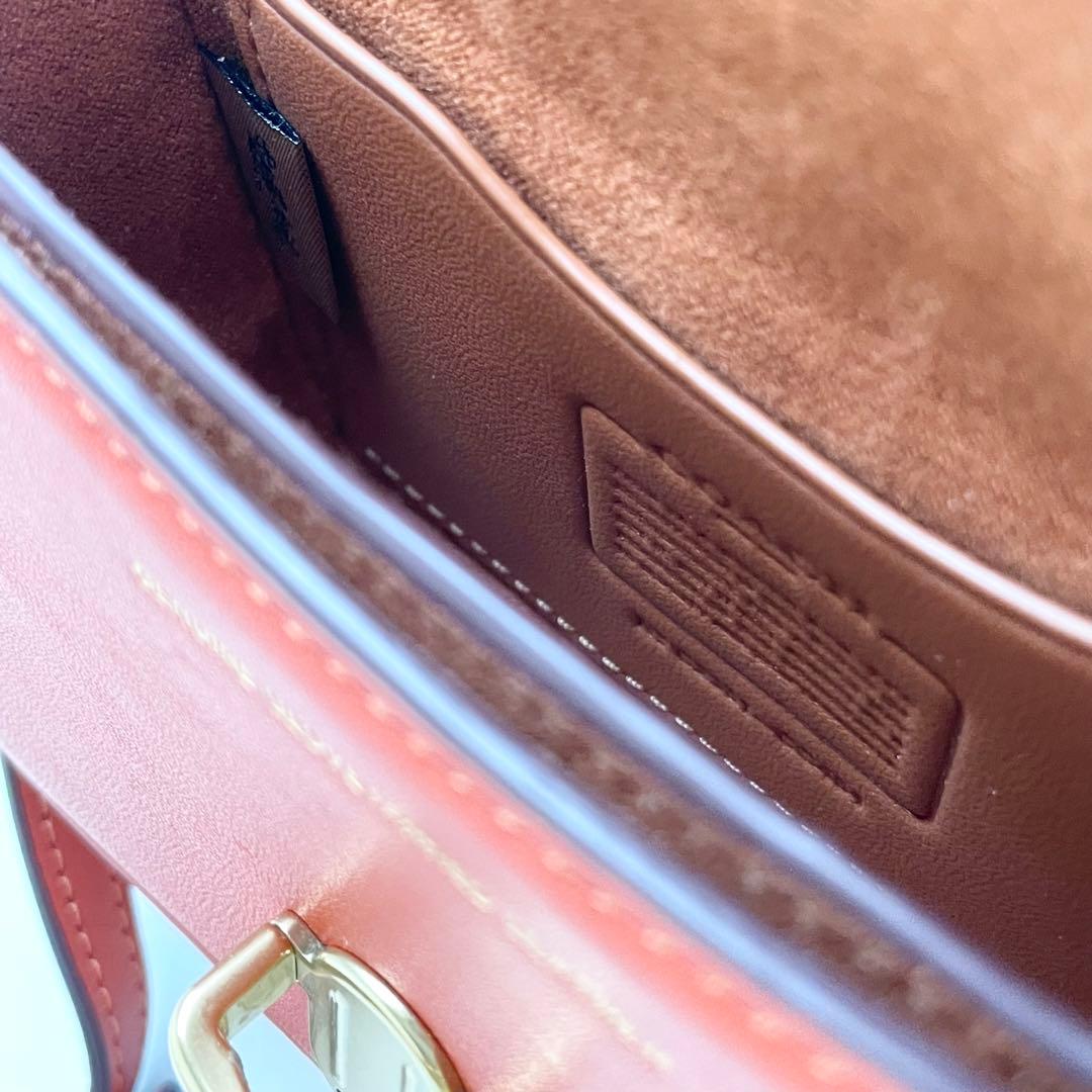 コーチ COACH ショルダーバッグ ストゥディオ 12 Cロゴ レザー 新品