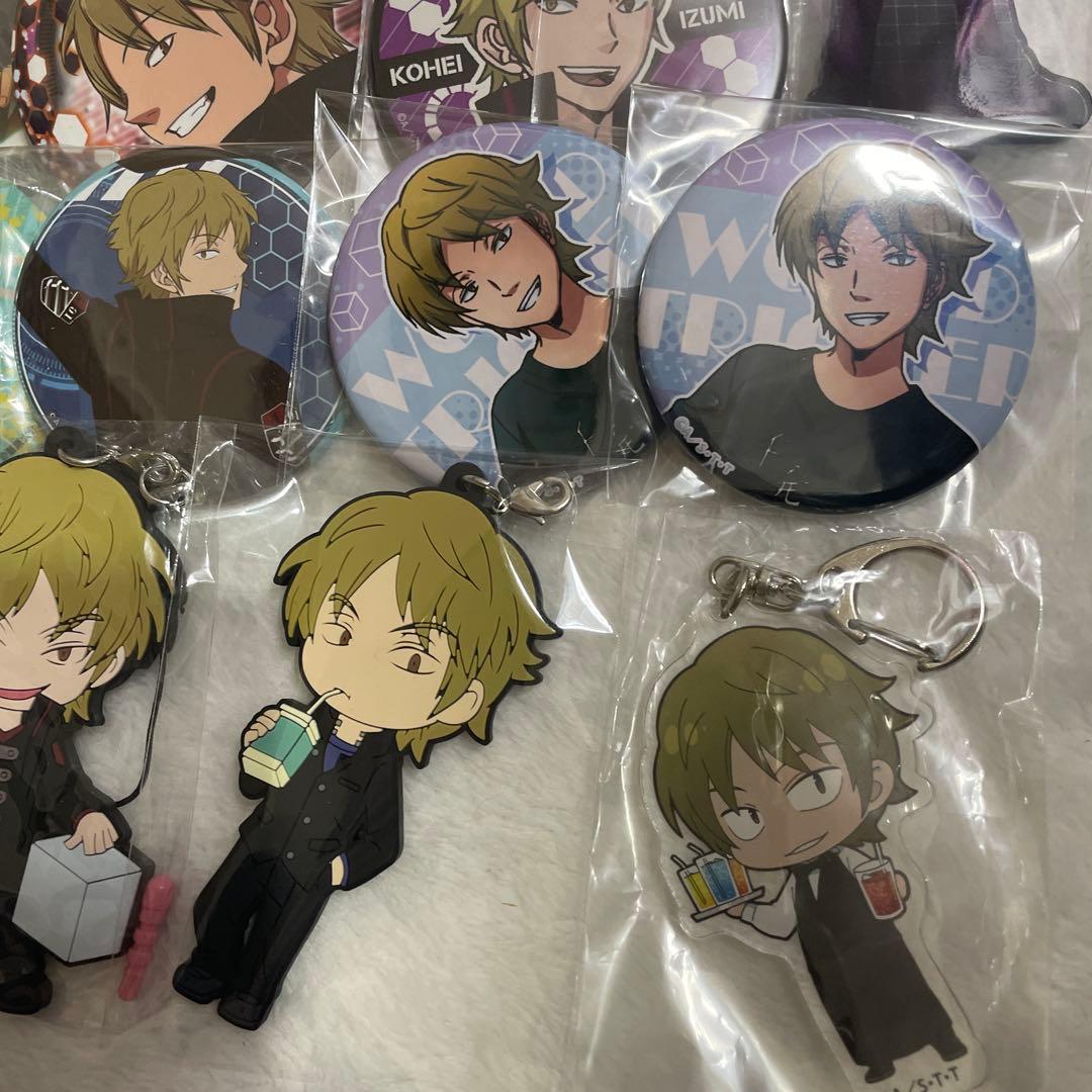 ワールドトリガー 出水公平　ワートリ　缶バッジ　キーホルダー　グッズまとめ売り