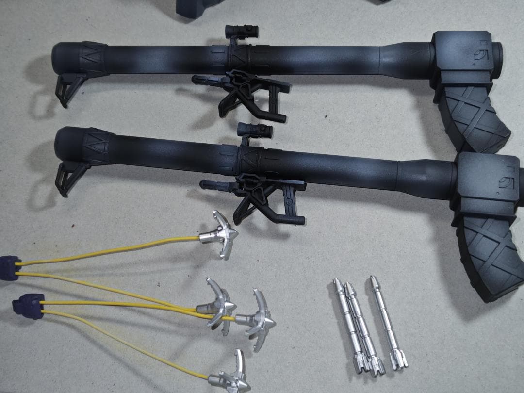 マ*サ様 HG-リックドム（GQ）ガイア機/オルテガ機全塗装完成品2体セット