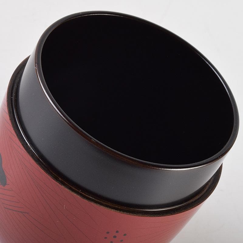 茶道具　山中塗　道場宗廣作　玄々斎好　曙棗　共箱　M　R9226