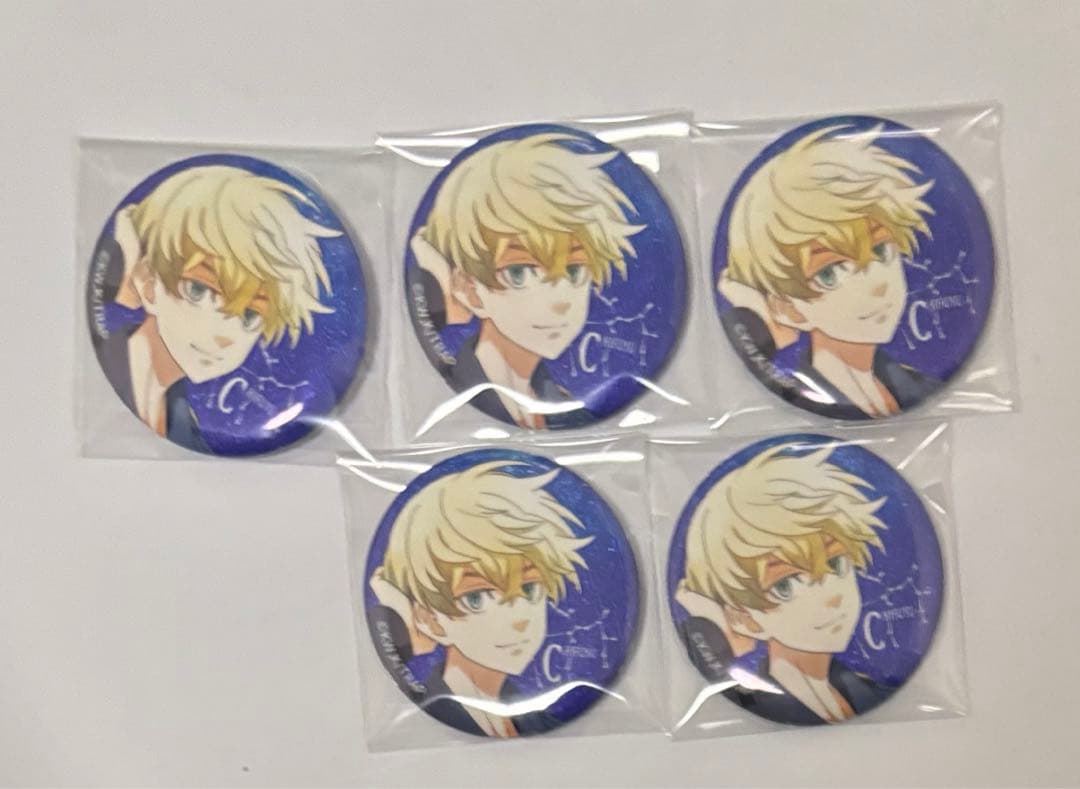 東京リベンジャーズ　ANIQUE 松野千冬　缶バッジ