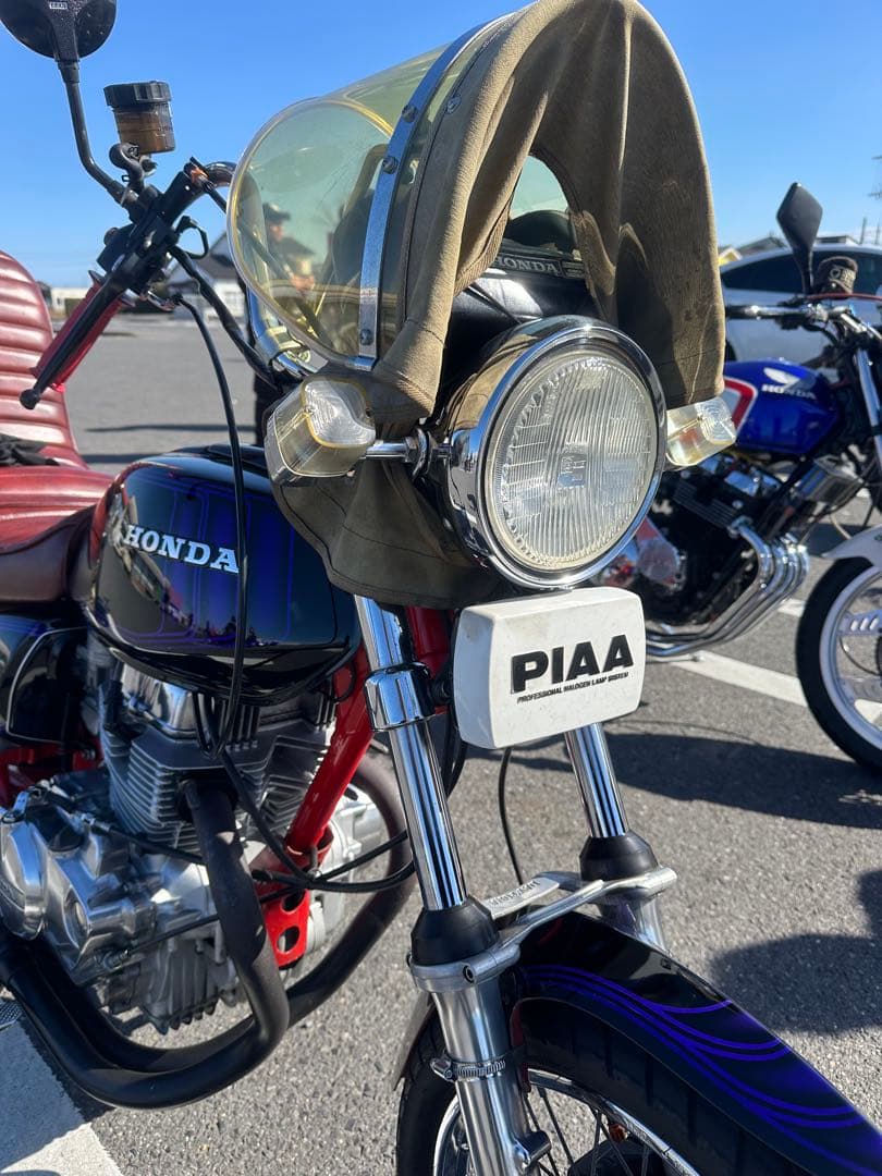 新品/当時物シビエスーパーオスカー凹みレンズ付きヘッドライトASSYマーシャル