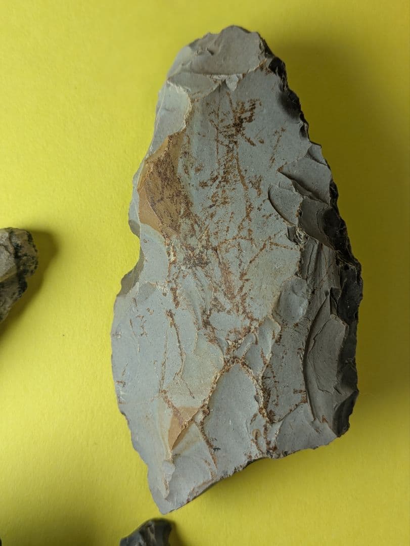 石器セット【出土品】石斧、石槍、石匙、石鏃 計 6点