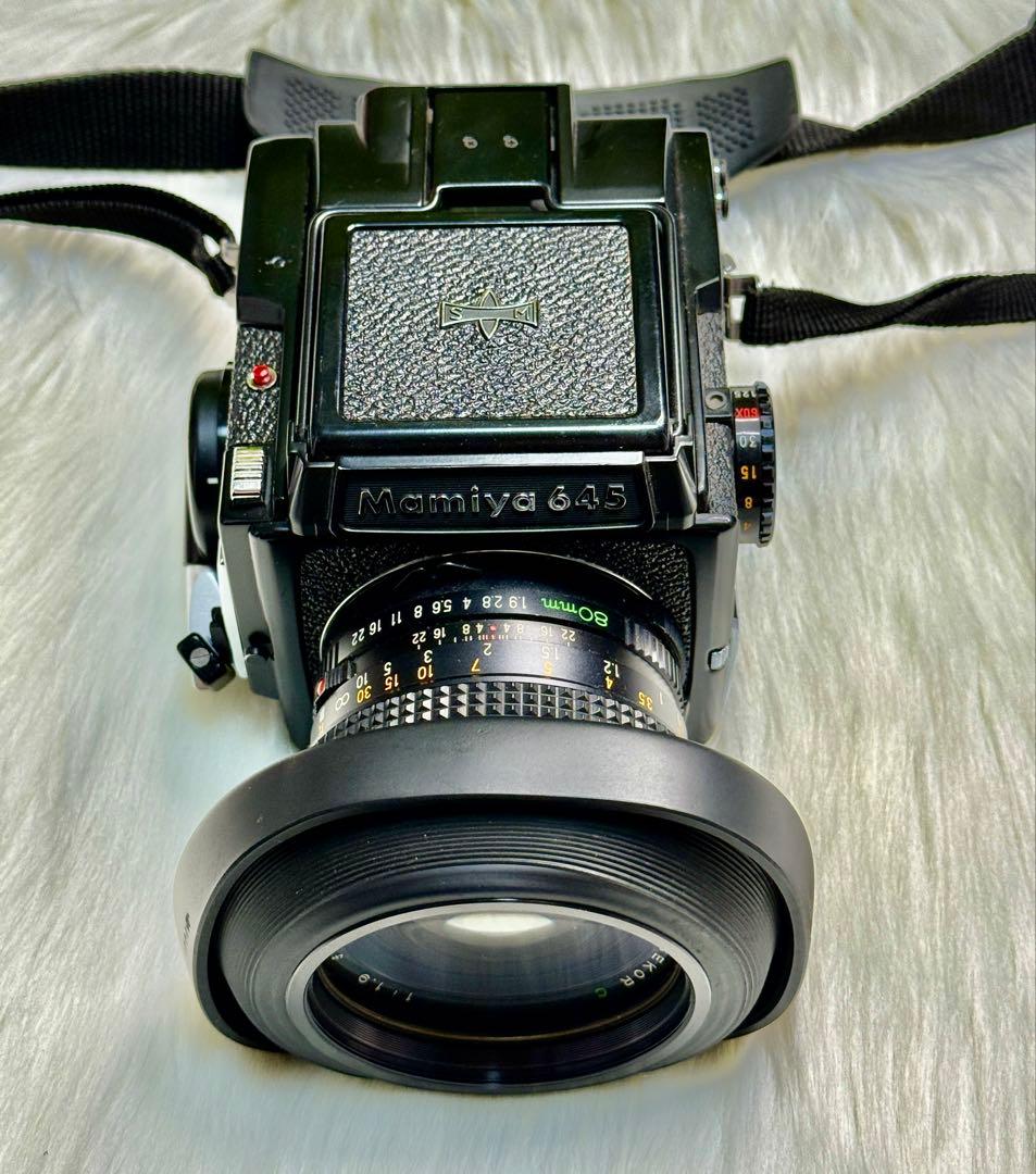 中判 フィルムカメラ MAMIYA 645 1000S 80mm