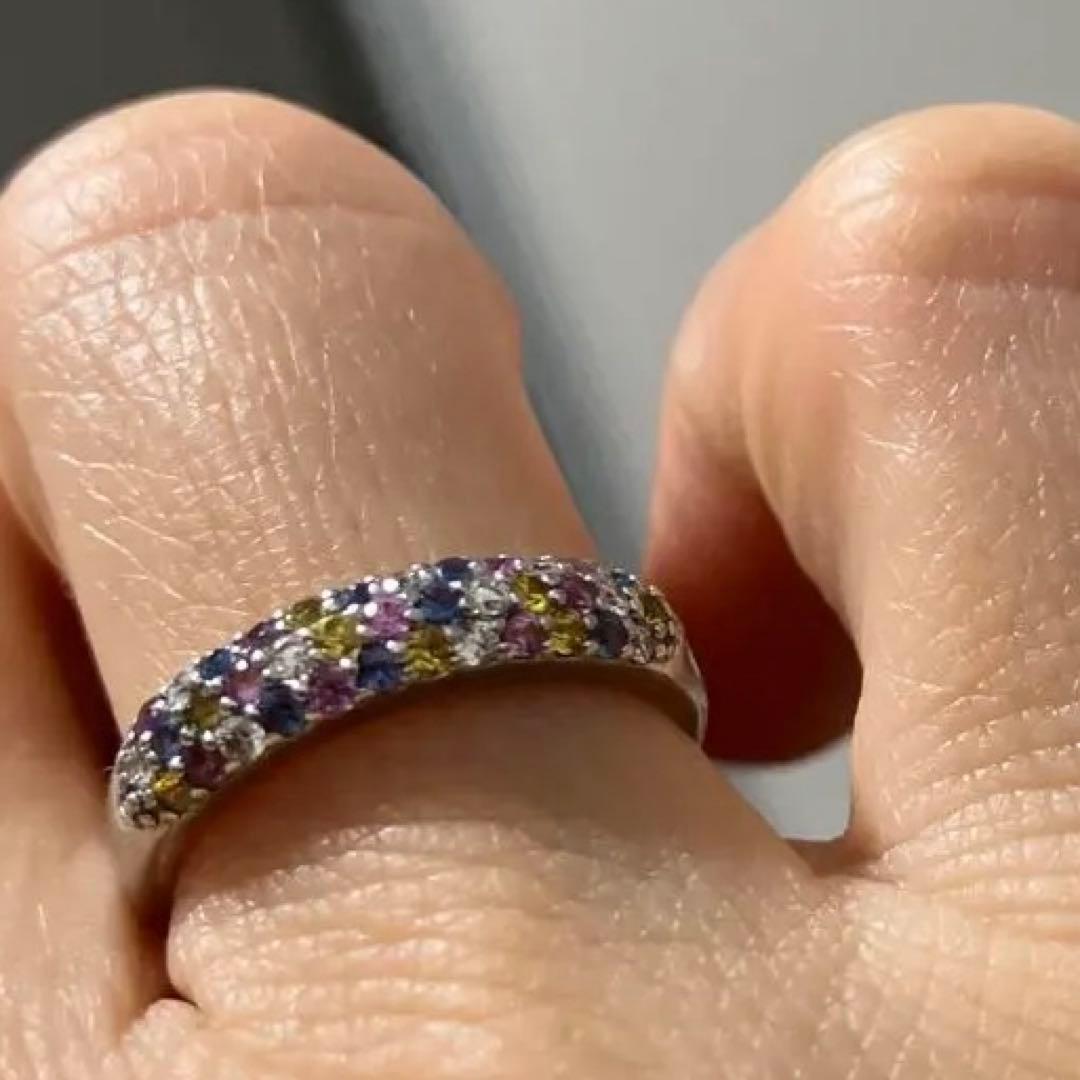 さくらんぼさま専用【ポンテヴェキオ】ピッコリーニ　K18 WG 9号サイズ